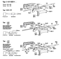 Bosch 0 601 323 441 Angle Grinder 110 V / GB Spare Parts